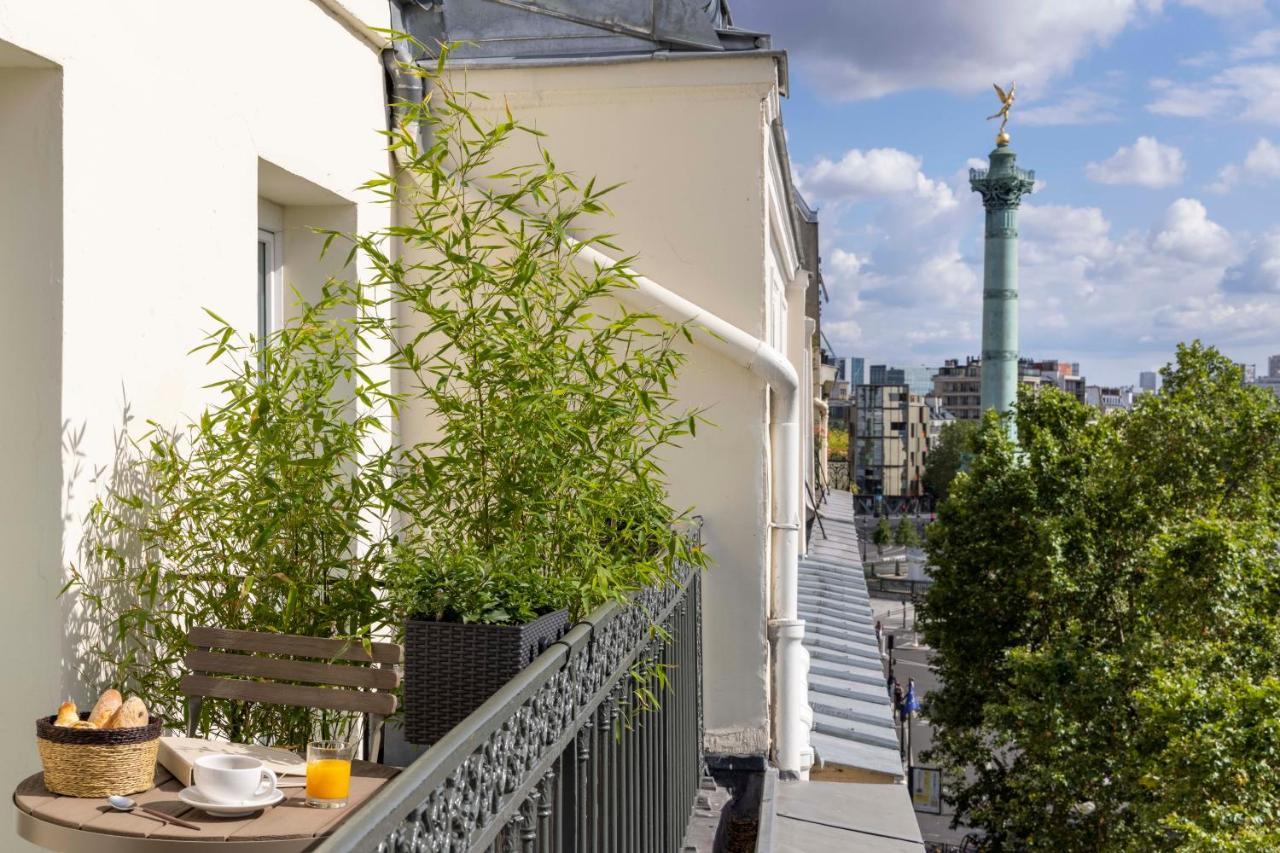 Le Petit Beaumarchais Hotel & Spa Paris Exteriör bild