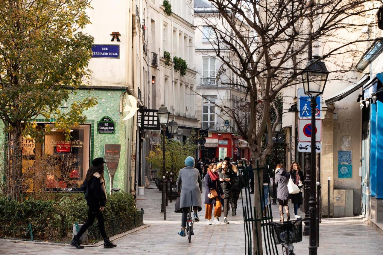 Le Petit Beaumarchais Hotel & Spa Paris Exteriör bild